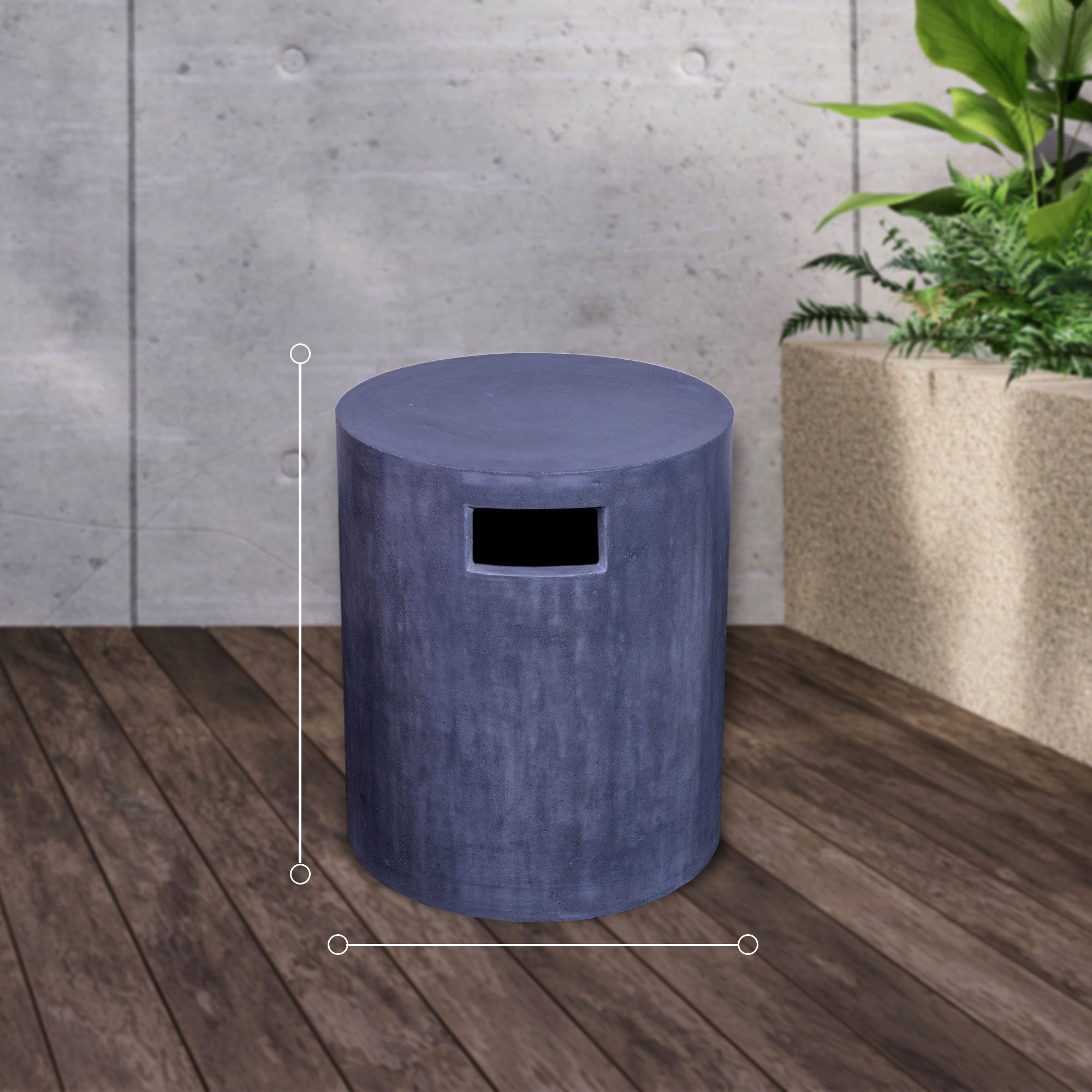 VIVID Round TORO Propane Tank Enclosure