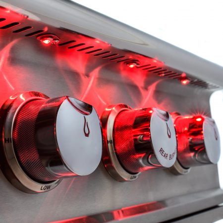 Blaze Professional LUX 34-Inch 3 Burner Built-In Gas Grill With Rear Infrared Burner BLZ-3PRO-LP/NG
